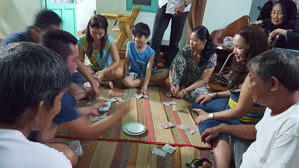 Gambling with family